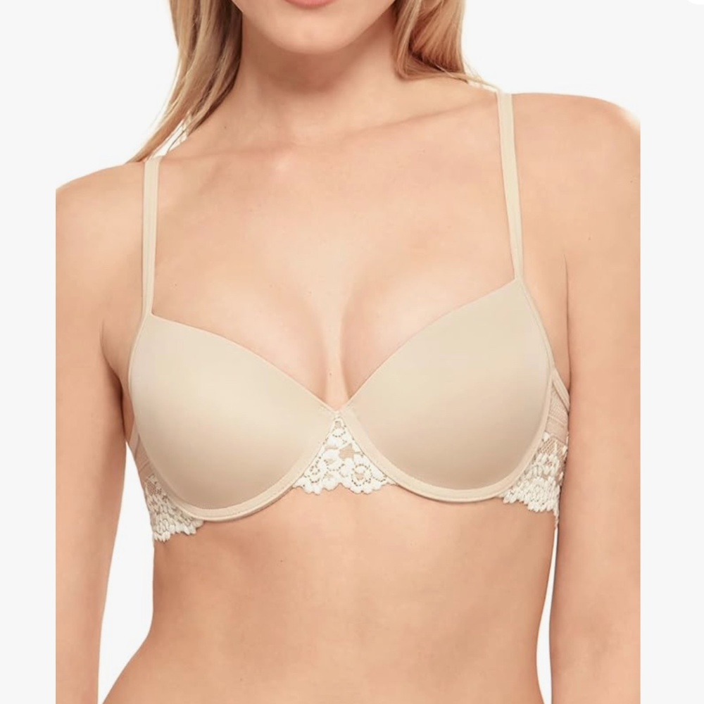 Wacaol Embrace Lace Petite Push Up Underwire Bra, Size 30C - Picture 11 of 13